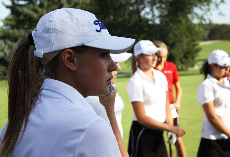 LC Girls Golf Focused Before Sectionals