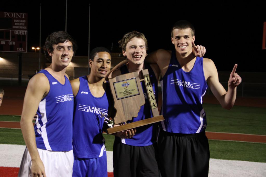 Boys Track Runs with Sectional Win  