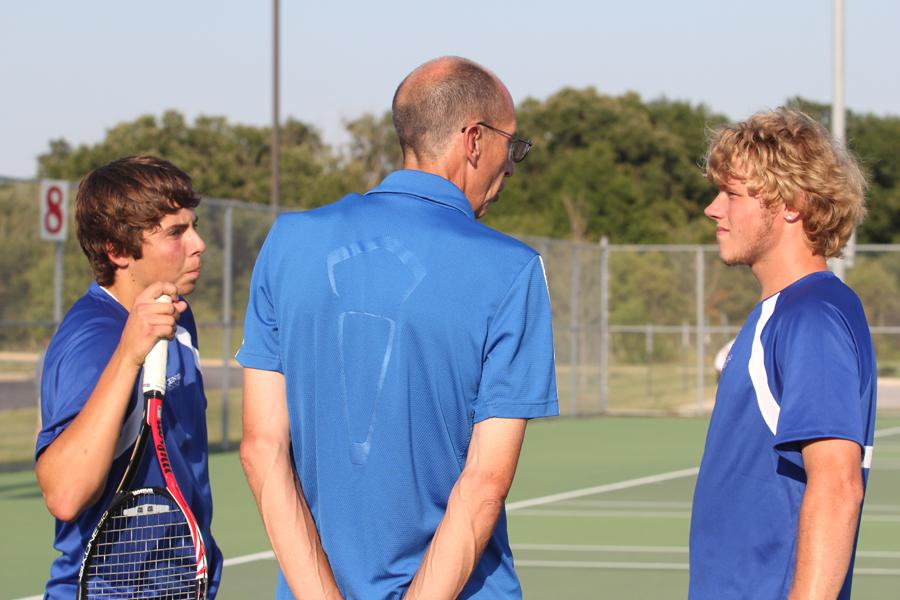 Boys Tennis Defeated by Rival CP