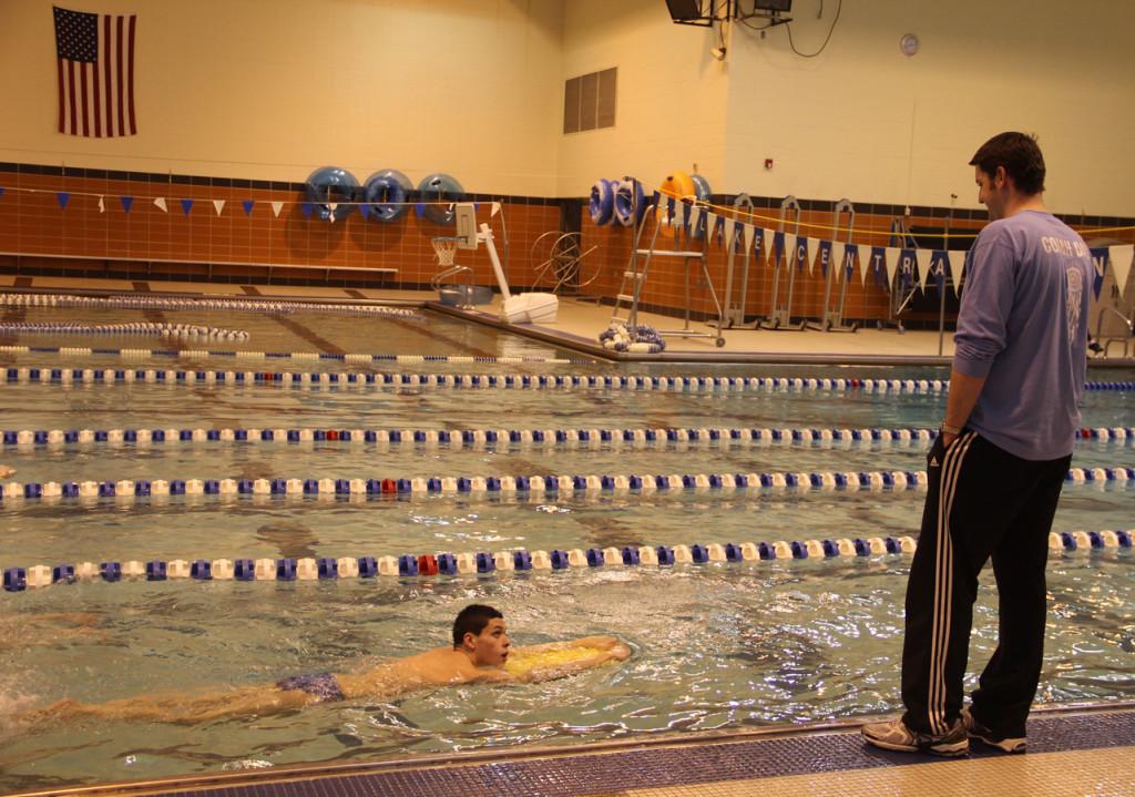 Boys Swimming and Diving Prepares for Sectionals