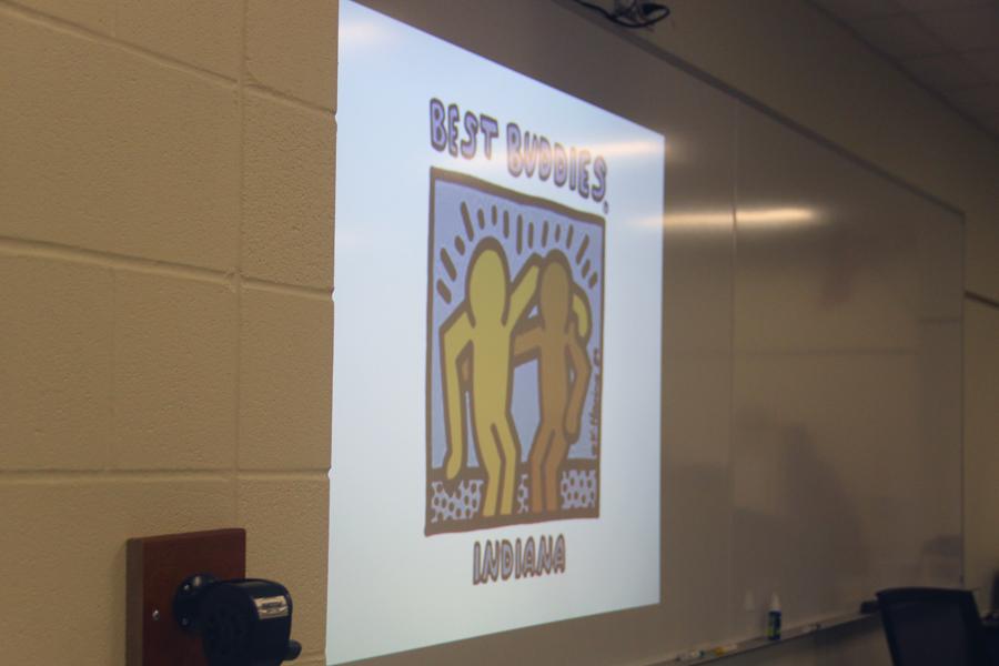 The Best Buddies officers  present a powerpoint. The powerpoint showed Best Buddies success stories from across the nation. 