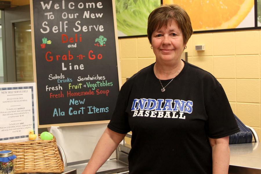 Mrs. Cindy Sandor, Food Services High School Manager, retires Friday, March 3, 2015.  Sandor has worked at Lake Central for over 25 years.