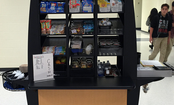 The Breakfast On the Go Cart sells many breakfast items, and is available every morning from 6:30 a.m. until 7:15 a.m. The cart has been located in Main Street.  