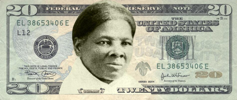 Concept art of Harriet Tubman on the $20 bill. (Used with limited license: Women on 20s/TNS)