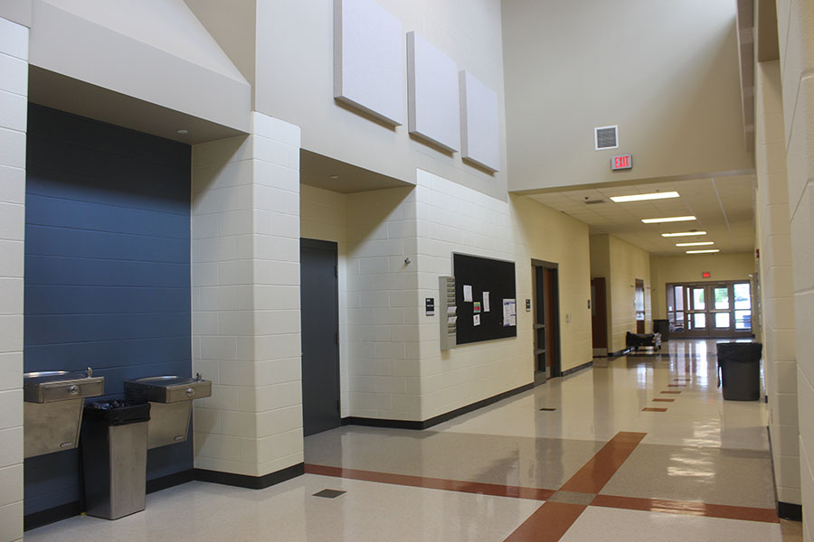 The Performing Arts Wing is home to the band, choir and theater department. The Performing Arts Wing opened in 2015.