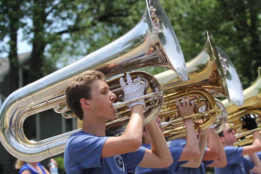 6/11/17 Marching Band in Dyer Fest Parade Gallery