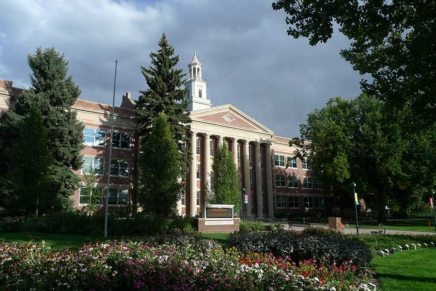 The Colorado State University campus sits in Fort Collins, Colo. Last year, the population was approximately 32 thousand students.
