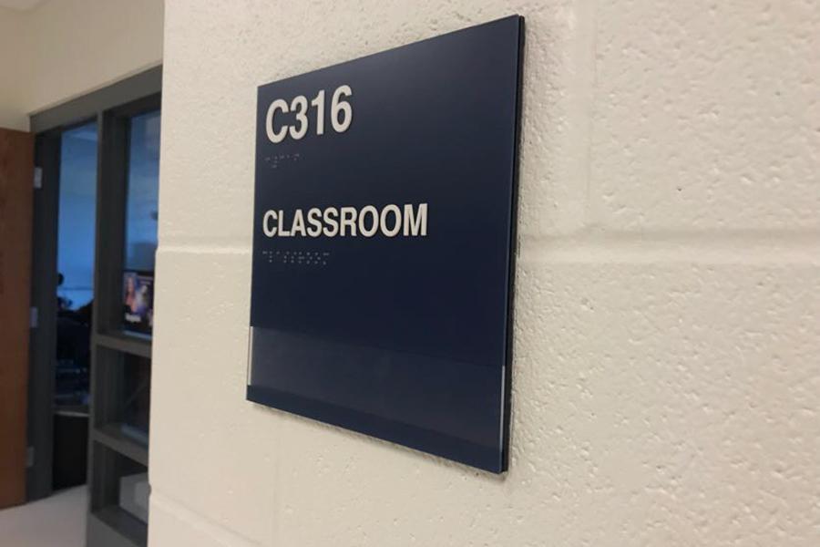 C316 was the former classroom of Ms. Samantha Cox, English. Since Wednesday’s incident, her name has been removed.


