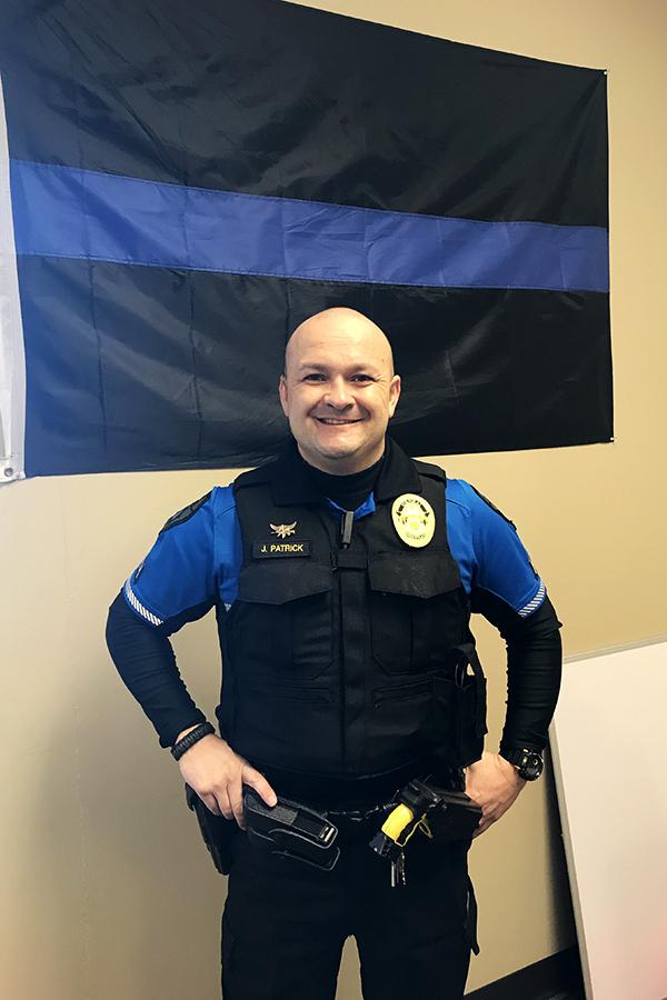 Officer Jerry Patrick is a member of the Dyer Police Department. Officer Patrick has been with the school for four years.
