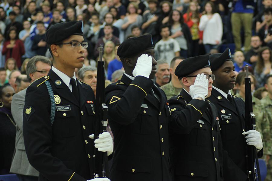 Last years Veterans Day Ceremony.