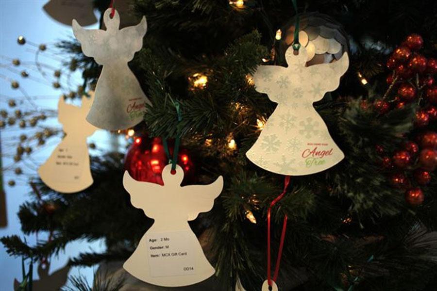 Students donate money or gifts for the less fortunate throughout the Lake Central community. The Angel Tree Program is ran through the Salvation Army. Image Source: Pfc. Nicholas P. Baird, Marine Corps. 