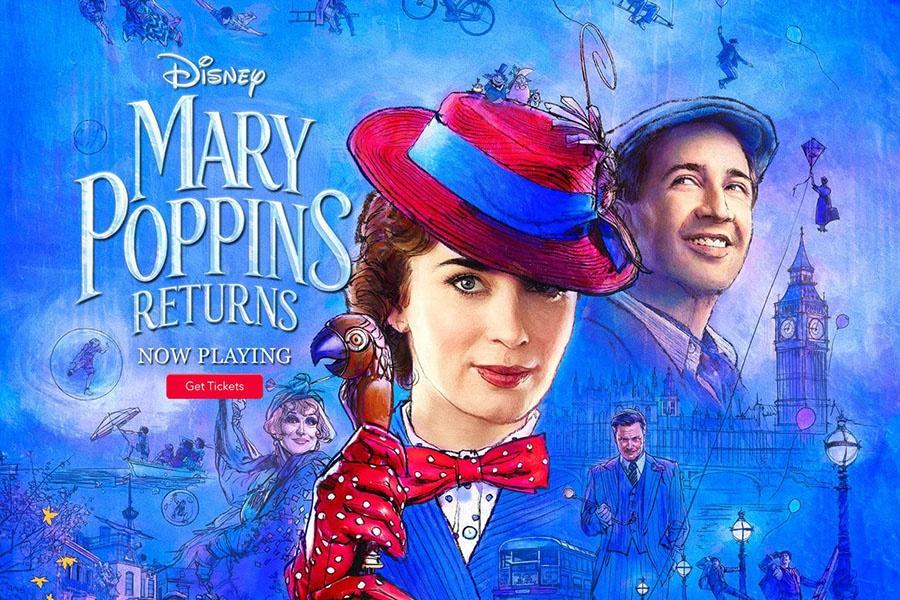 “Mary Poppins Returns” is a new version of the classic movie “Mary Poppins”.  The movie has inspired many people-young and old.