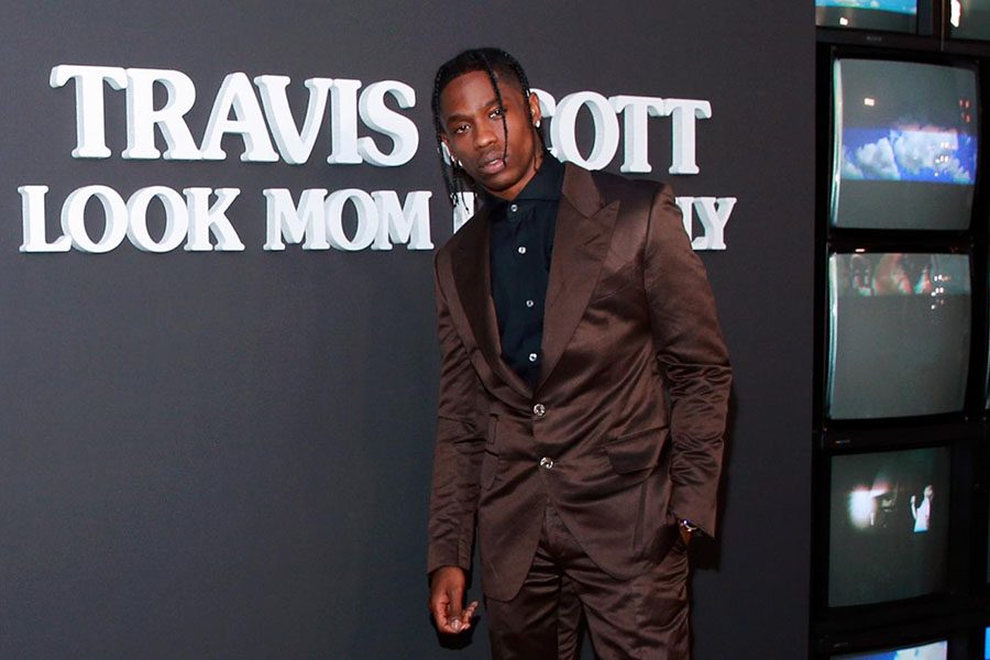 Rapper+Travis+Scott+released+his+first+documentary+on+Netflix%3A+Look+Mom+I+Can+Fly.+The+documentary+boosted+Scott%E2%80%99s+music+sales+by+125%25+on+Apple+Music.