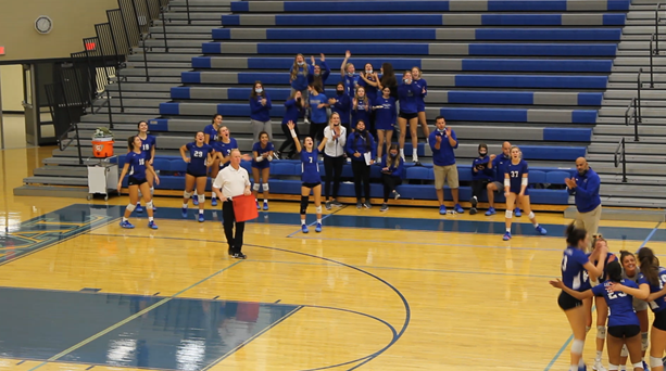 Lake Central Girls Volleyball Takes on Munster
