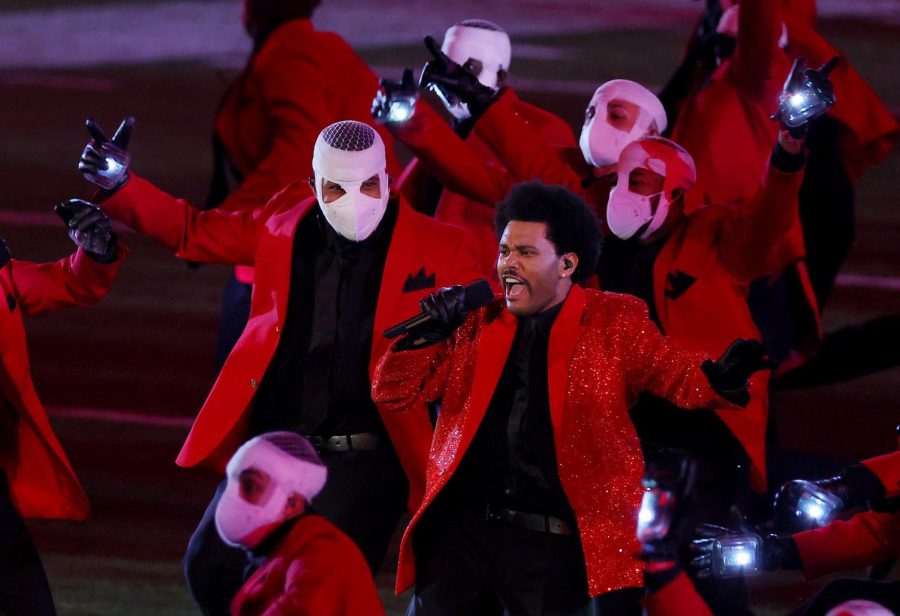 The Weeknd was announced to play at the 2021 Super Bowl halftime show. He took everyone by surprise with his eccentric performance and his choice of songs. (Kevin C. Cox/Getty Images/TNS)