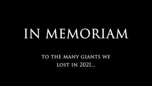 2021: The Loss of Giants
