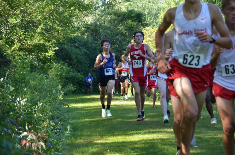 “Today’s race was pretty bad, I’m going to improve by running so much. I’m just going to run everyday twice a day.” Tyler Gagliardi (11) said about his race performance at the Rudy Skorupa Invitational on August 27. 