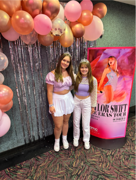 Following Taylor Swifts instructions, fans dress for the movie like it was a real concert. The film was the closest to the real concert many fans will get. 