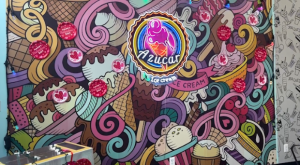 Trying Unique Icecream at Azucar!