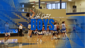 LC Boys Volleyball Plays the Portage Indians